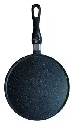 Soddisfatti O Rimborsati Padella Fonderia Maggiori PA9 bordo basso per piadine e crepes Nero pi
