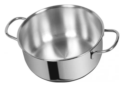 Casseruola Metalsomma 155 22 PLUS fonda Cromo lucido Soddisfatti O Rimborsati
