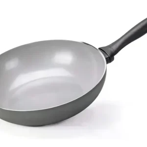 Wok Moneta 0000994328 MELODIA FINEGRES 1 manico Grigio Più Venduto