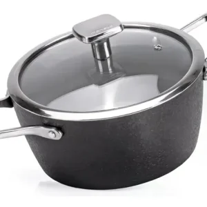 Casseruola Moneta 0015394502 ARMONIA FINEGRES Nero Pagamento Sicuro