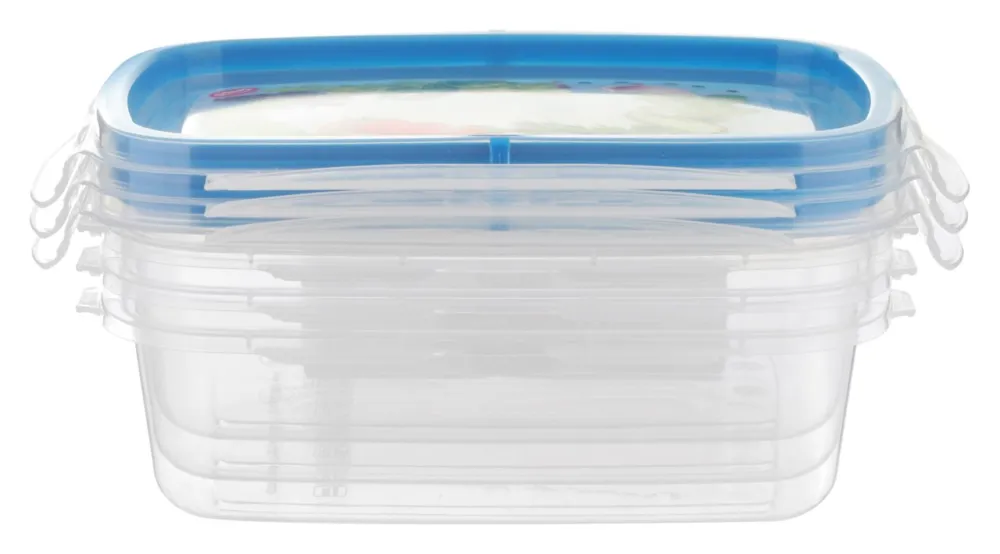 Set contenitori alimenti Snips 000869 SNIPSLOCK Trasparente e Blu Pagamento Sicuro