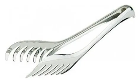 Di Tendenza Pinza cucina Ilsa 07040300IVV per spaghetti Cromo lucido