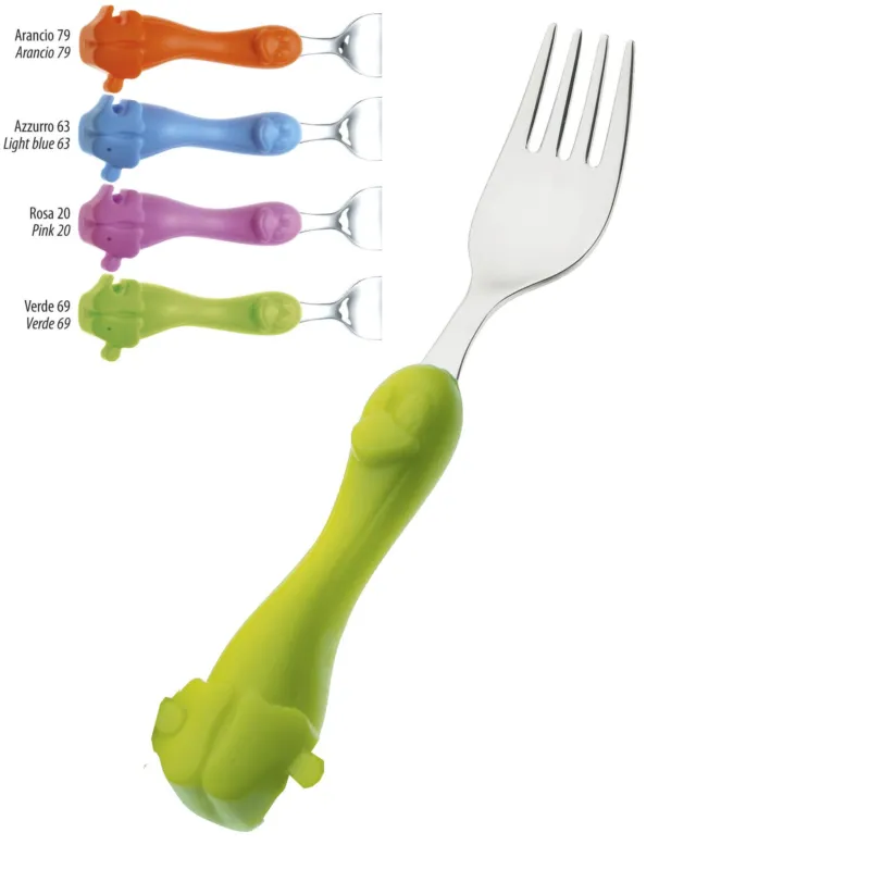 Forchetta per bambini PINGO 1 Forchetta + DI 18 MESI Eme Posaterie verde 69 Compra Oggi Stesso