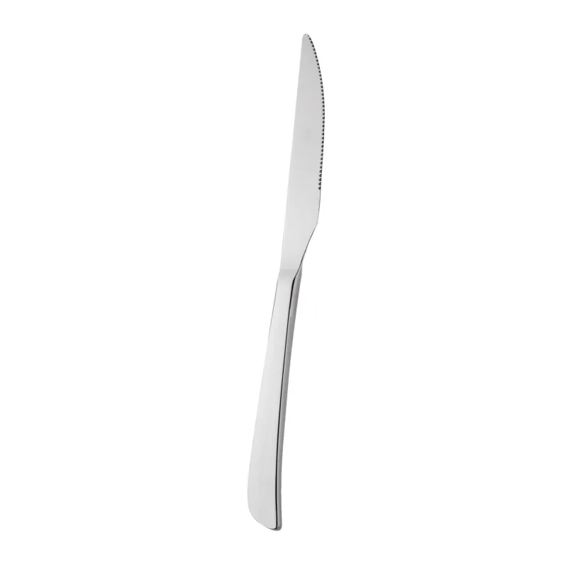 Coltello da Bistecca manico Pieno UNIVERSALE 232 mm in acciaio inox 18.10 lucido spessore 3 mm Eme Posaterie Subito Disponibile
