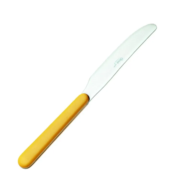 Ultima Occasione Coltello da tavola BONITA in acciaio 18.C manico in ABS lavabili in lavastoviglie Eme Posaterie rosso 11
