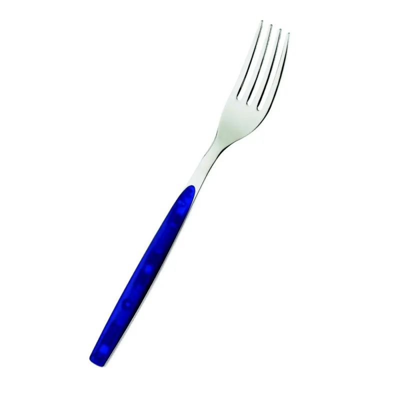 Forchetta da tavola DREAM in acciaio 18.C manico in ABS lavabili in lavastoviglie 18/0 (AISI430) Nichel Free Eme Posaterie rosso 11 Ordina Subito
