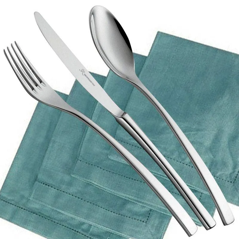 Servizio Posate ONDA 49 pezzi acciaio inox 1810 lucido spessore 4.0 mm in astuccio regalo EME Eme Posaterie Compra Adesso