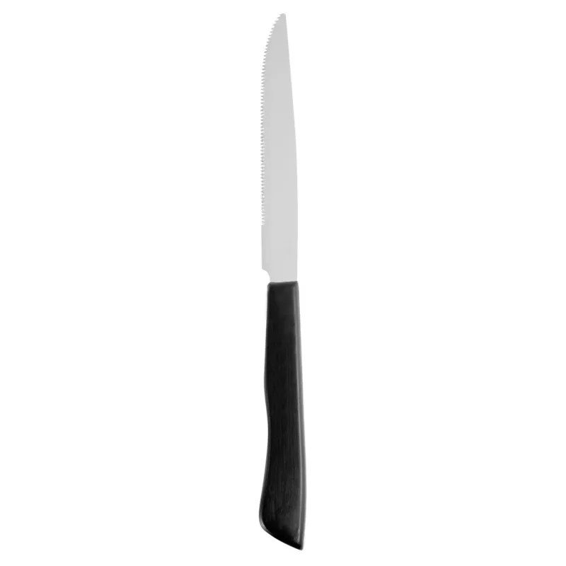 Prezzo Conveniente Coltello da Bistecca manico ACRILICO ZAK 230 mm in acciaio inox 18.10 lucido adatto all‘uso in Lavastoviglie Eme Posaterie