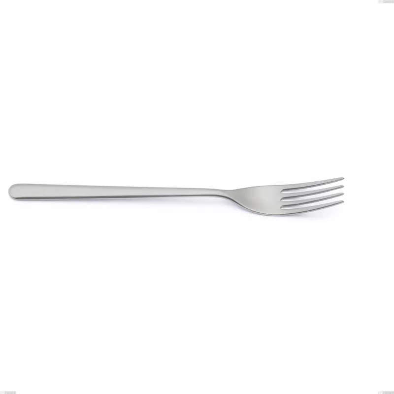 Forchetta da servizio venice sabbiato, Acciaio inox Aisi 304 Posate sabbiate, spessore 4 mm, lunghezza 262 mm Eme Posaterie Occasione