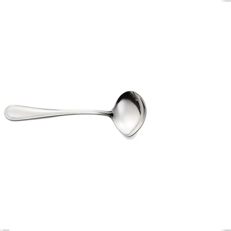 Spedizione Espresso Cucchiaio salsa privilege, Acciaio inox Aisi 304 Posate Lucide, spessore 2.5 mm, lunghezza 180 mm Eme Posaterie