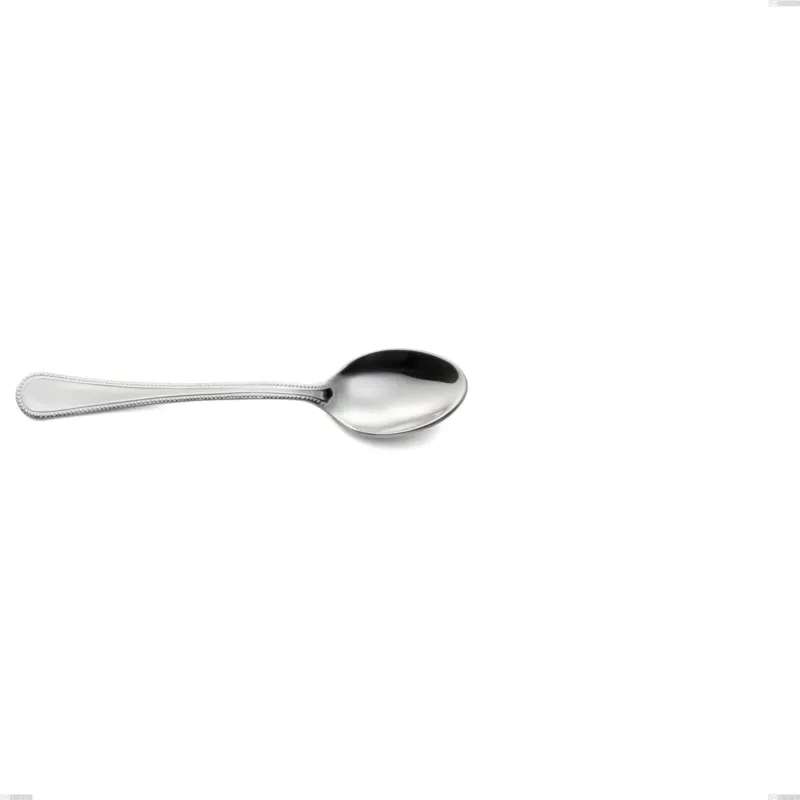 Cucchiaino caffè perles, Acciaio inox Aisi 304 lucido, spessore 2.5 mm, design Classico, lunghezza 142 mm Eme Posaterie Ordina Subito