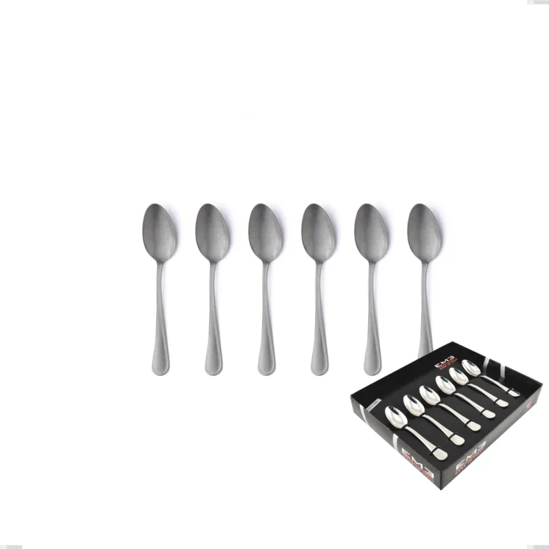 Confezione vetrina 6 pezzi moka Impero Retro, Acciaio inox (Aisi 304) vintage Eme Posaterie Promozione