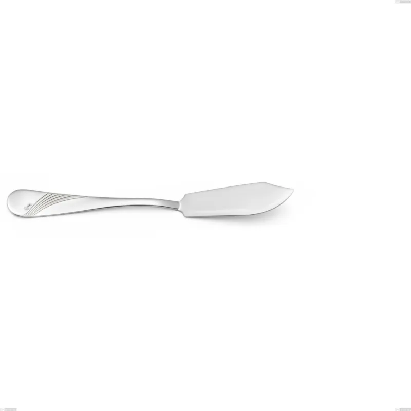 Sconto Coltello pesce Milano Inciso , 18/10 (AISI304) acciaio inox Lucido Acciaio lucido finitura a specchio , manico inciso, spessore 2,5 mm mm, lunghezza 192 mm Eme Posaterie