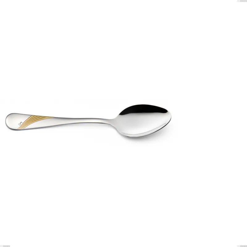 Cucchiaino frutta Milano Inciso Oro , 18/10 (AISI304) finitura inox lucido e oro Acciaio lucido e oro , spessore 2,5 mm mm, lunghezza 184 mm Eme Posaterie Miglior Prezzo