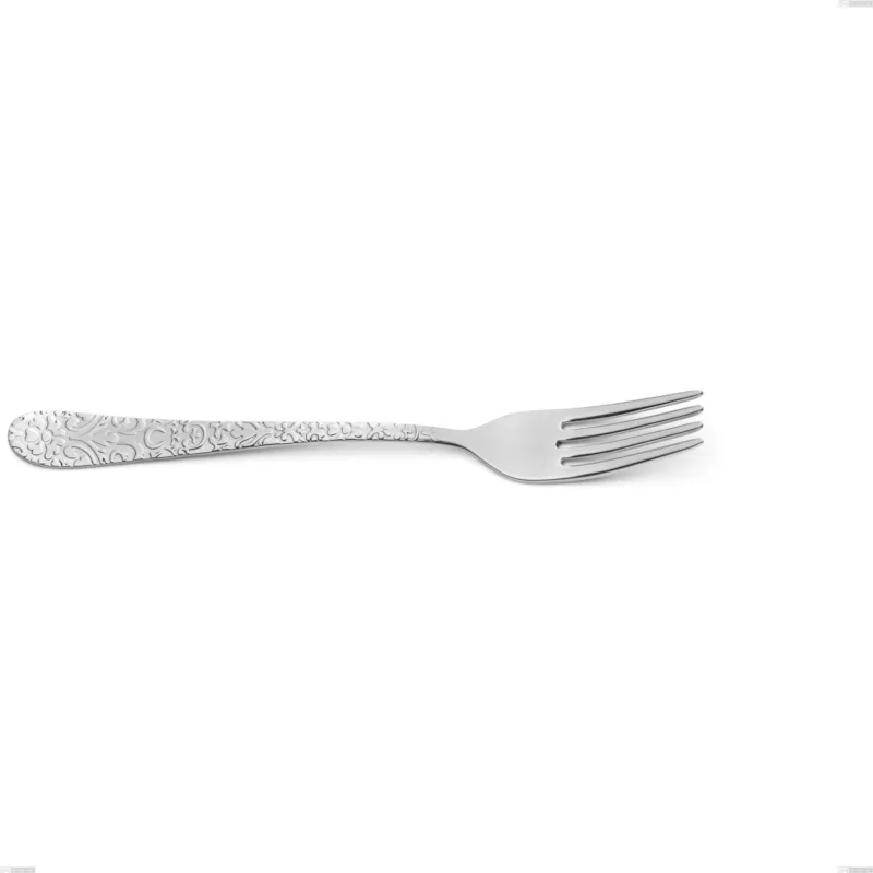 Forchetta tavola Portofino, Acciaio inox (Aisi 304) inox lucido, lunghezza 196 mm Eme Posaterie Professionale
