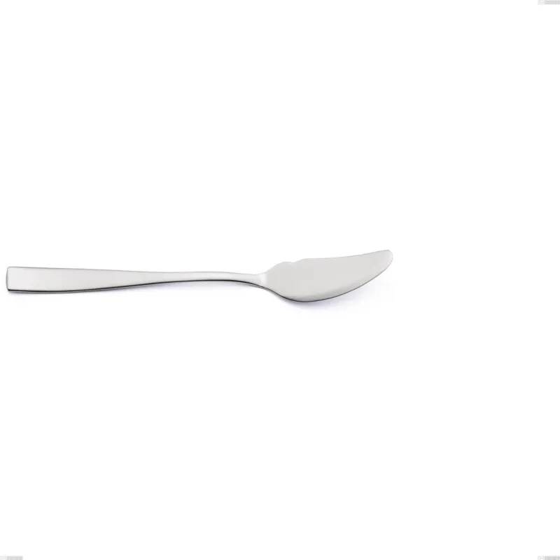 Coltello pesce etoile sabbiato, Acciaio inox 18/10 18/10 (AISI304) sabbiato, lunghezza 190 mm Eme Posaterie Vendita Finale