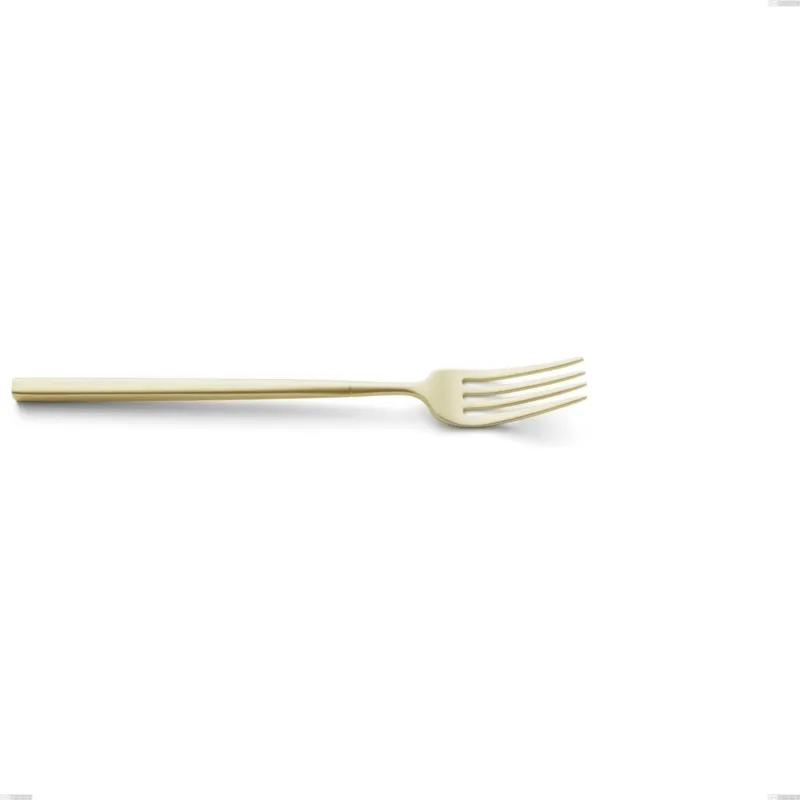 Forchetta frutta Kyoto Sabbiato Champagne, Acciaio inox (Aisi 304) inox sabbiato, lunghezza 190 mm Eme Posaterie Subito Disponibile