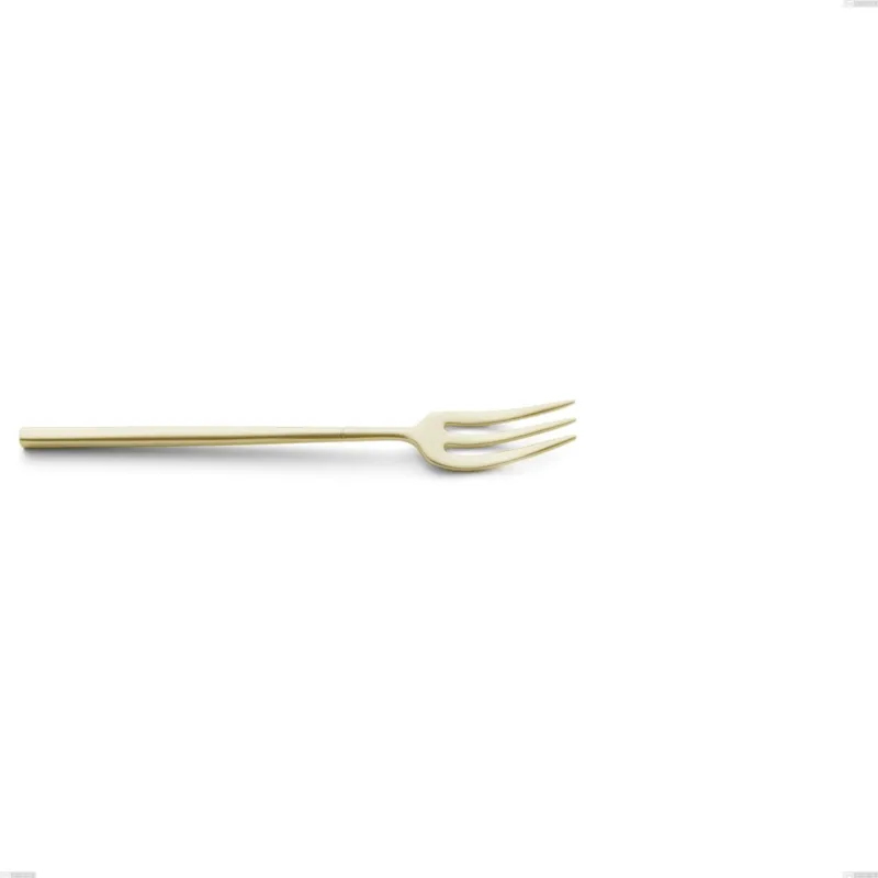 Promozione Forchetta dolce Kyoto Sabbiato Champagne, Acciaio inox (Aisi 304) inox sabbiato, lunghezza 153 mm Eme Posaterie