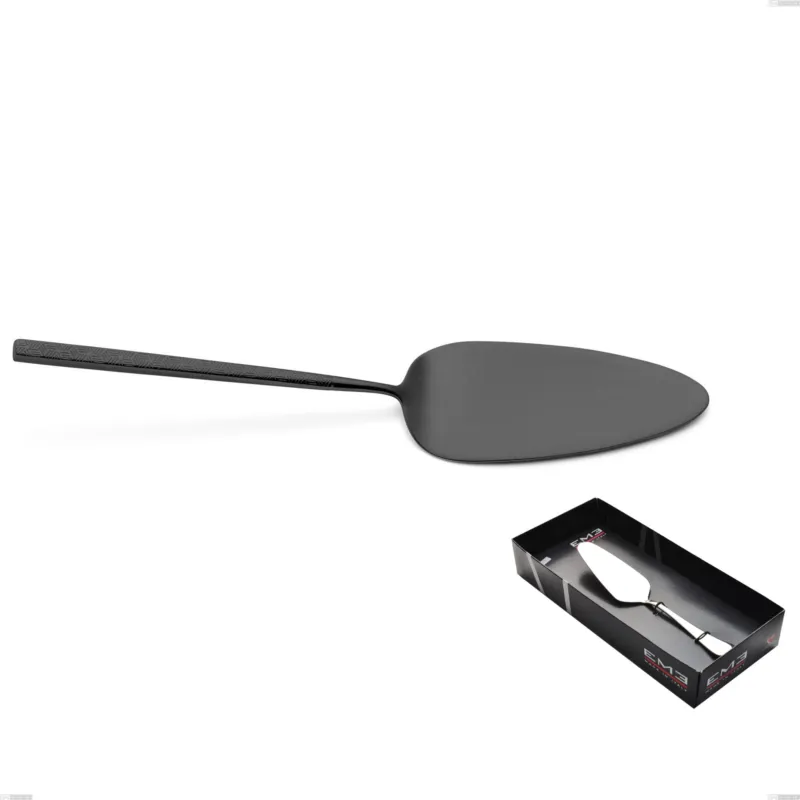 Confezione vetrina 1 pezzo pala torta Kyoto Origami Black, Acciaio inox (Aisi 304) trattamento pvd acciaio lucido Eme Posaterie Offerta
