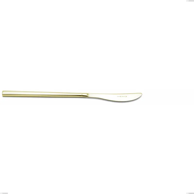Coltello frutta Kyoto Tin Gold, Acciaio inox (Aisi 304) trattamento pvd acciaio lucido, lunghezza 206 mm Eme Posaterie Acquista Ora