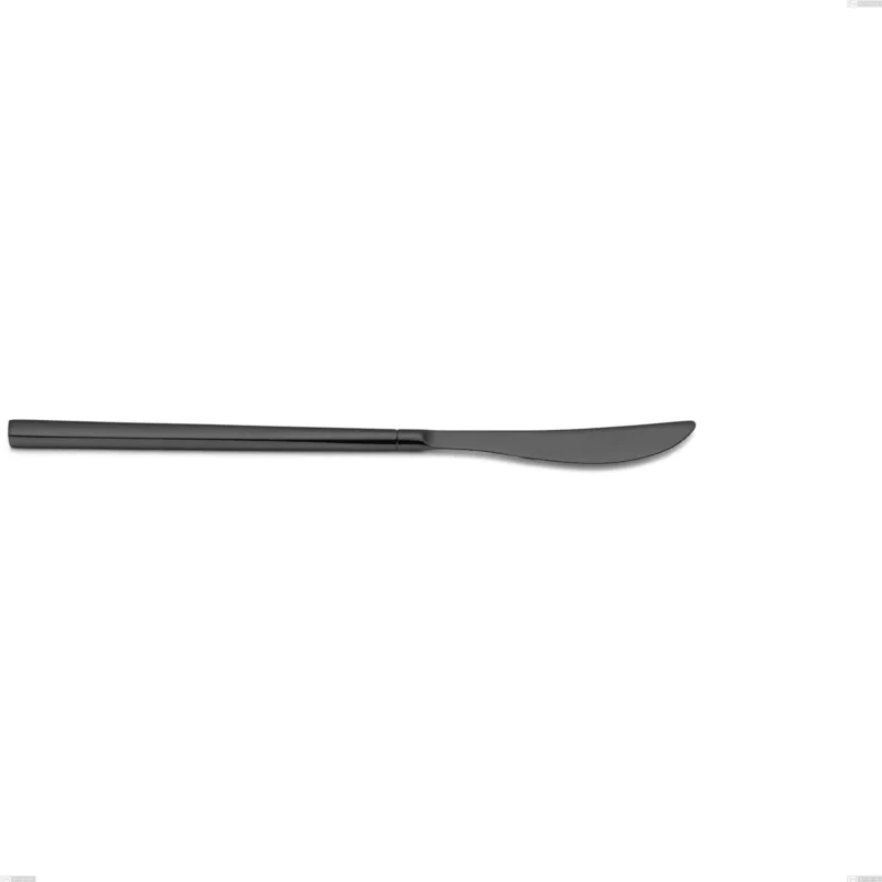 Economico Coltello tavola Kyoto Black, Acciaio inox (Aisi 304) trattamento pvd acciaio lucido, lunghezza 229 mm Eme Posaterie