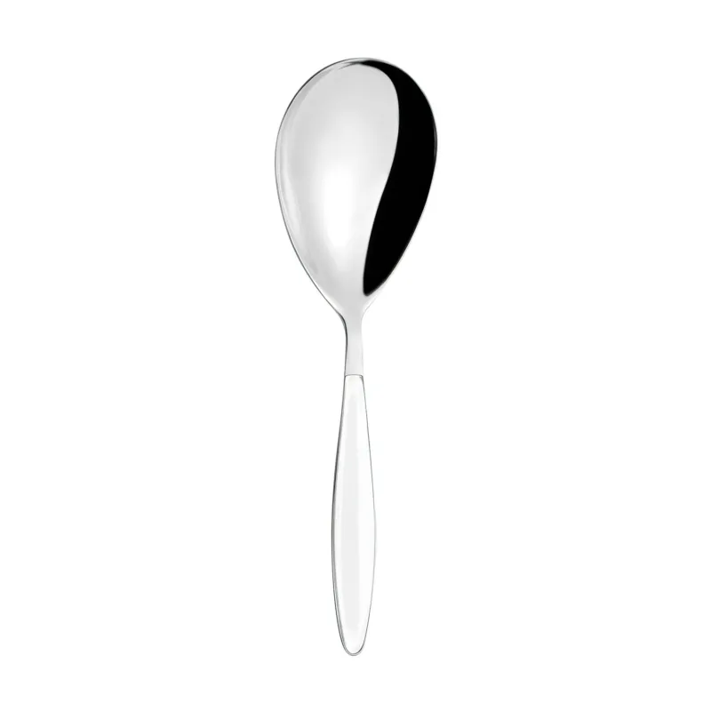 Spedizione Espresso Cucchiaio Pala Risotto Feeling Guzzini 210 mm in acciaio 18/10 manico in ABS composizione in scatola regalo Guzzini