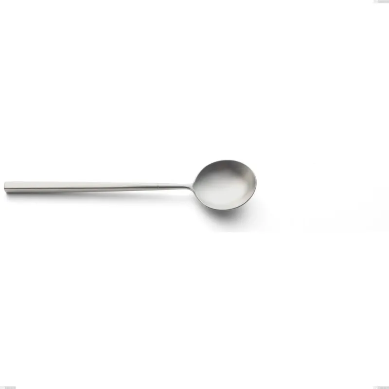 Ultimissimo Modello Cucchiaio da tavola, minestra Kyoto Sabbiato, Acciaio inox (Aisi 304) inox sabbiato, lunghezza 210 mm Eme Posaterie