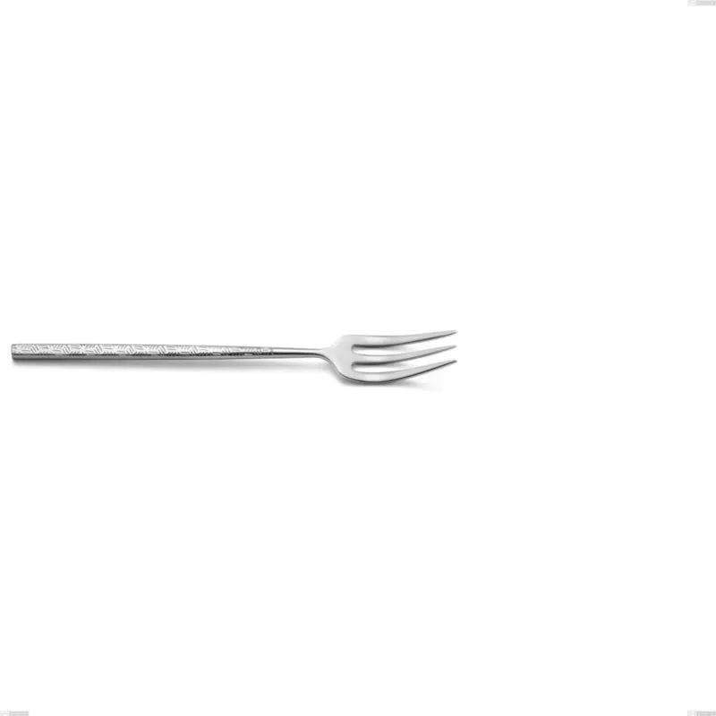 Forchetta dolce Kyoto Origami, Acciaio inox (Aisi 304) inox lucido, lunghezza 153 mm Eme Posaterie Esclusivo