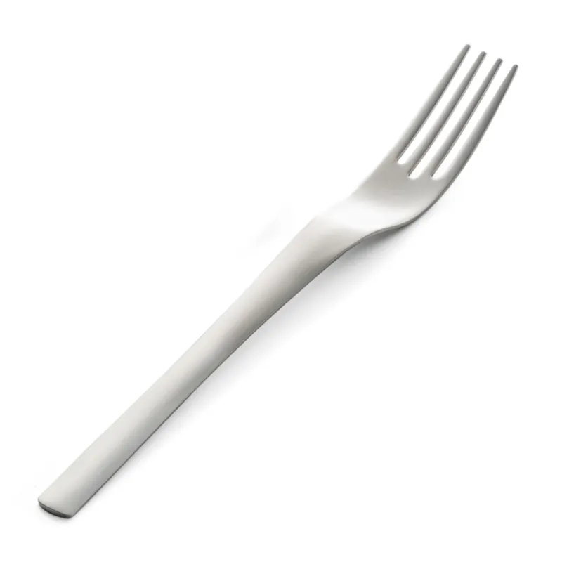 Forchetta da tavola Linea JOY SABBIATO in Acciaio 18/10 (AISI 304) lunghezza 217 mm, spessore 2,0 mm, finitura sabbiata lavabili in lavastoviglie Eme Posaterie Occasione
