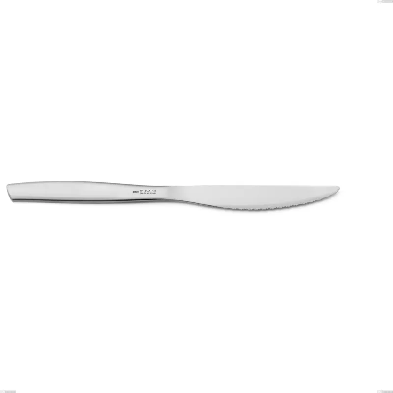 Prezzo Di Fabbrica Coltello frutta economico Shark Sabbiato, Acciaio 18/0 Acciaio Satinato, spessore 2 mm, lunghezza 213 mm Eme Posaterie