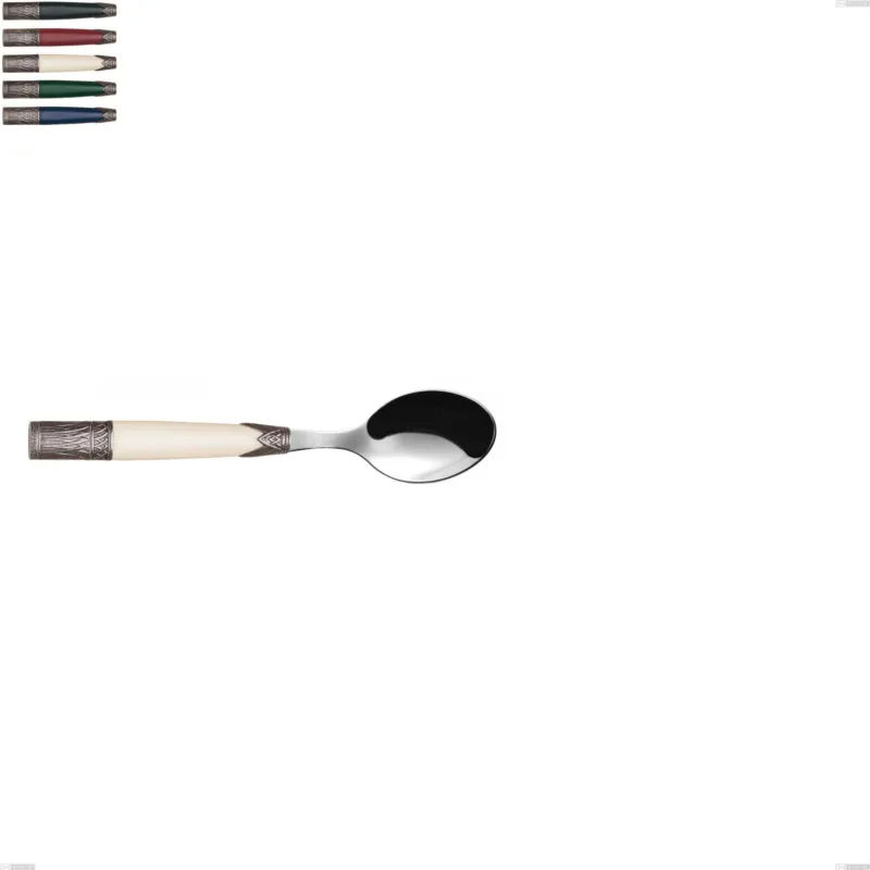 Offerta Cucchiaino caffè Aria, acciaio 18/10 aisi304 colorato Dimensioni 142 mm manico in Acrilico e Metallo Eme Posaterie blu 2