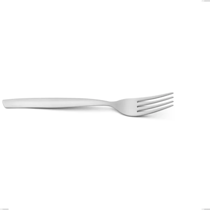 Must-Have Forchetta da tavola SHARK Sabbiato in acciaio 18.C AISI430, lunghezza 207 mm manico in acciaio Satinato lavabili in lavastoviglie Eme Posaterie