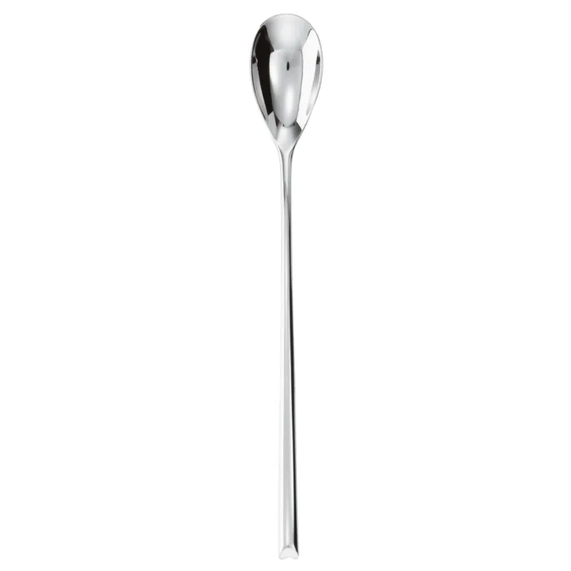 Affare Cucchiaio da Bibita in acciaio 18.10 Set 6 pezzi lunghezza 21,50 mm H-Art Sambonet set da 6 pezzi in scatola Sambonet