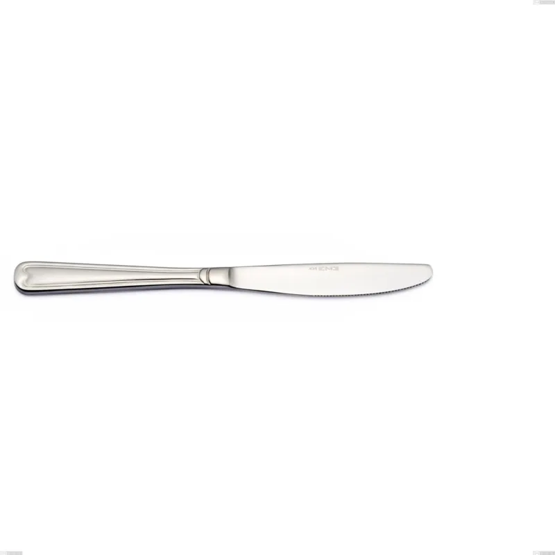 Coltello tavola Euro, 18/10 (AISI304), spessore 2,00 mm Lunghezza 218 mm Eme Posaterie Ultima Occasione