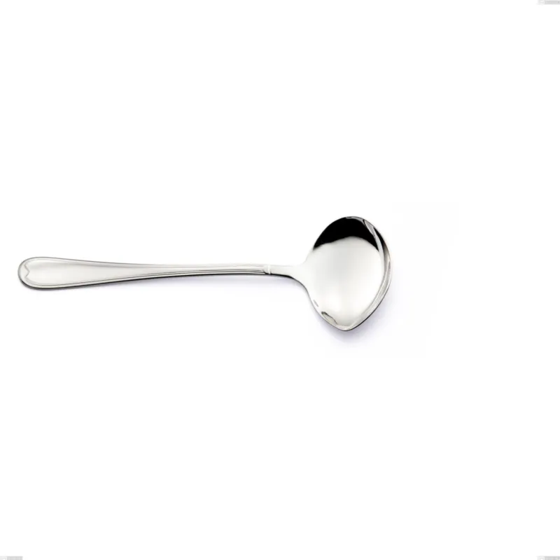 Occasione Imperdibile Cucchiaio salsa Euro, 18/10 (AISI304), spessore 2,00 mm, Lunghezza 180 mm Eme Posaterie