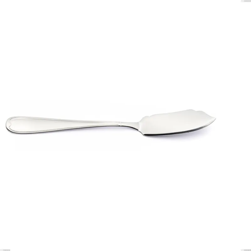 Spedizione Espresso Coltello pesce da servizio Euro, 18/10 (AISI304), spessore 2,00 mm, Lunghezza 255 mm Eme Posaterie