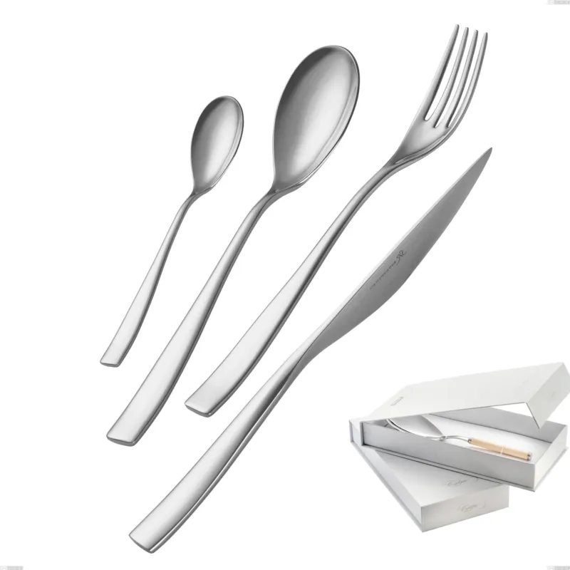 Confezione a libro 1 pezzo pala riso Etoile Inox , 18/10 (AISI304), spessore 4 mm finitura inox lucido a specchio Eme Posaterie Sconto