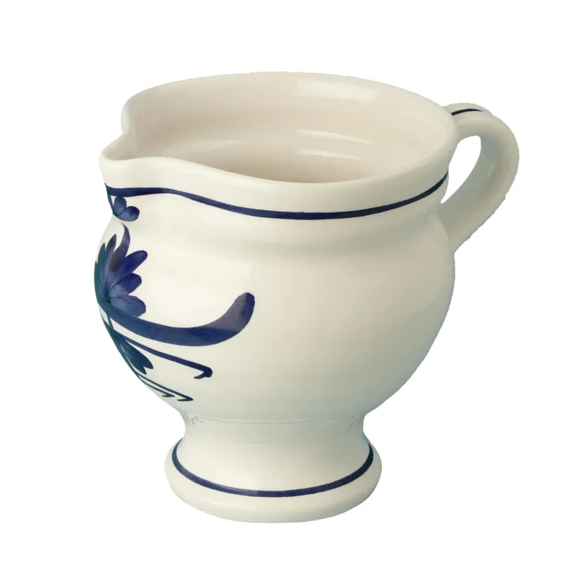 Brocca, Amola 1/4 Lt -h10 cmDecoro antico Ragno in porcellana bianca lavabile in lavastoviglie Radif 1820 Sconto