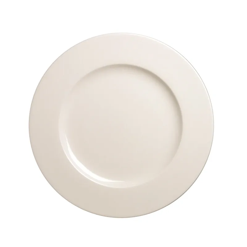 Piatto piano rotondo in New Bone Porcelain SPRING 27 cm 6 pezzi lavabile in lavastoviglie Radif 1820 Solo Oggi