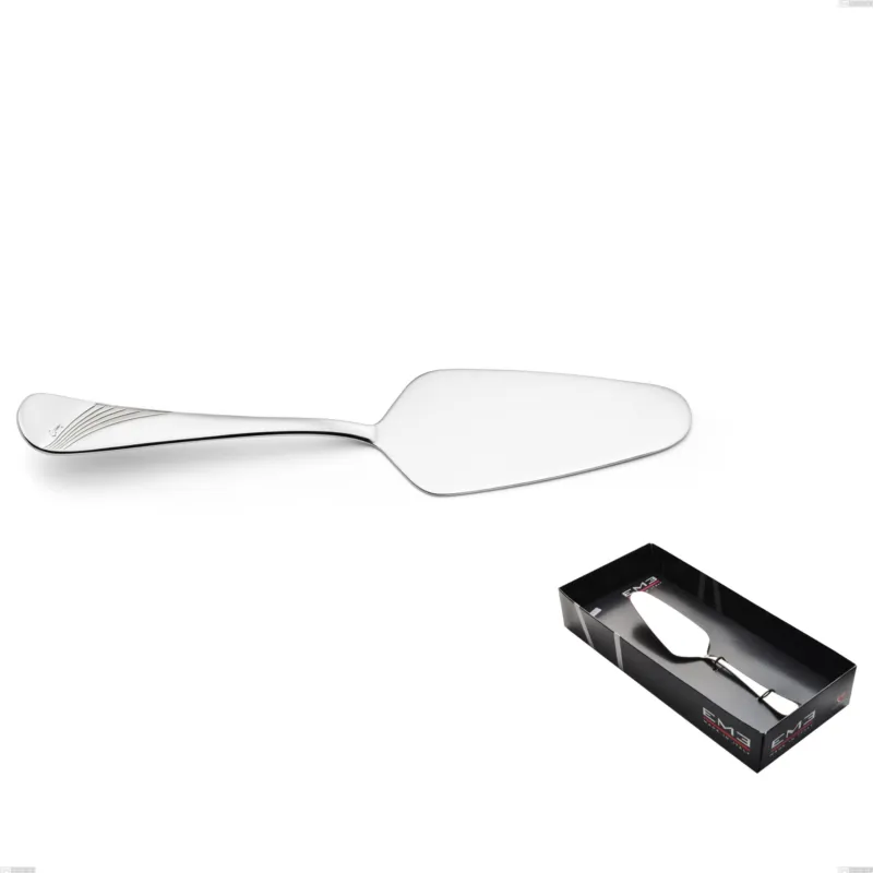 Offerta Confezione vetrina 1 pezzo pala torta Milano Inciso , 18/10 (AISI304) acciaio inox Lucido , spessore 2,5 mm Eme Posaterie