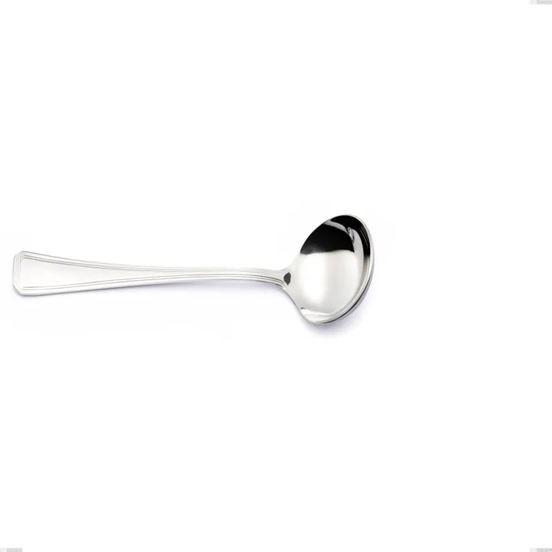Affare Cucchiaio salsa Savoia, Acciaio inox 18.10 (AISI304), spessore 2.5 mm, Lunghezza 176 mm Eme Posaterie