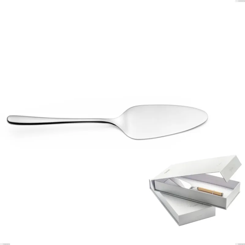 Subito Disponibile Confezione a libro 1 pezzo pala torta Opera, Acciaio inox 18/10 (AISI304), spessore 5.00 mm Eme Posaterie