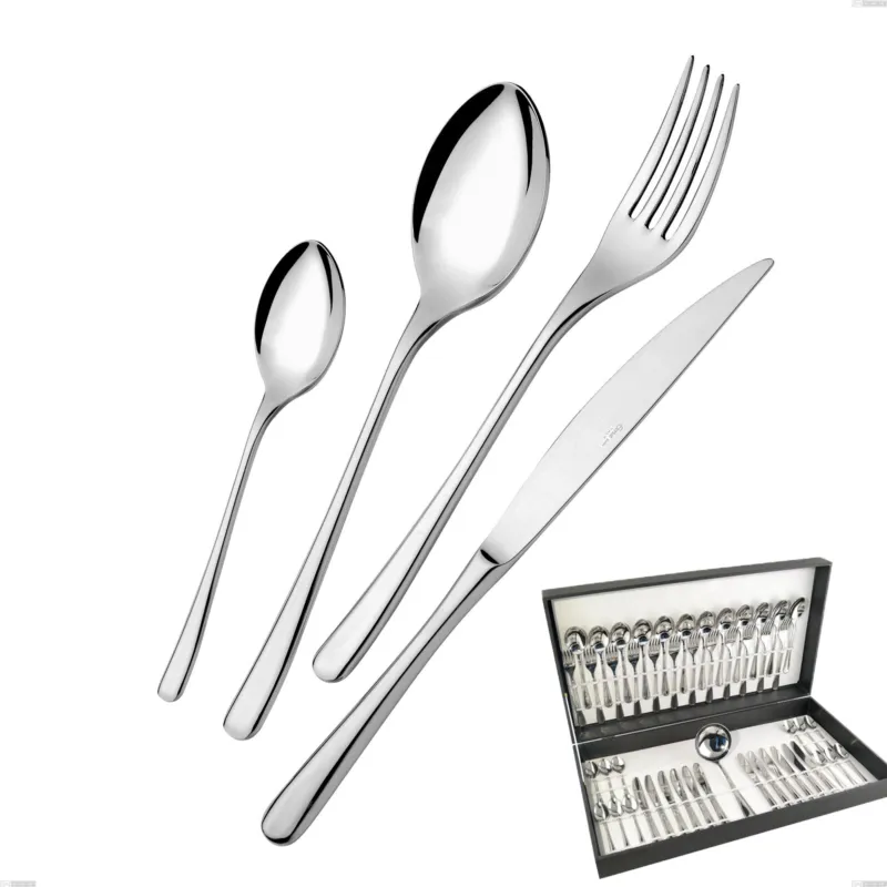 Astuccio 49 pezzi Opera, Acciaio inox 18/10 (AISI304), spessore 5.00 mm Eme Posaterie Spedito Oggi