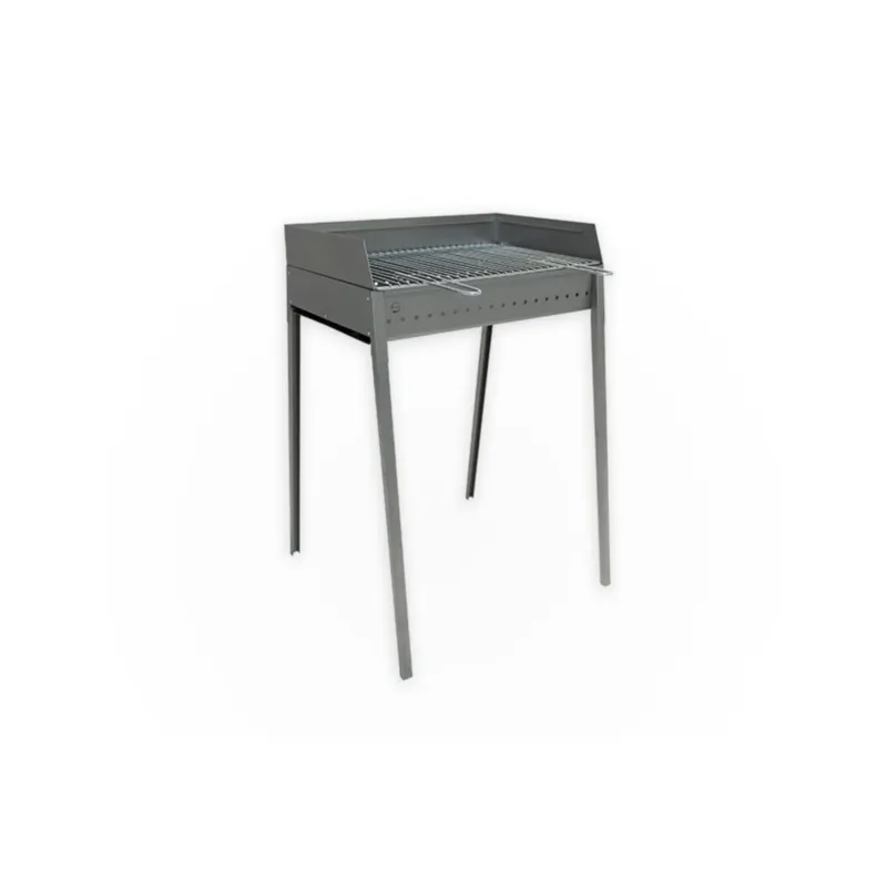 Esclusivo Barbecue A Carbonella nome dall’omonimo vulcano VESUVIO Dimensione 60,5x38x h 79,5 cm-Peso 3,25 Trasportabile in ferro alluminato LISA SRL