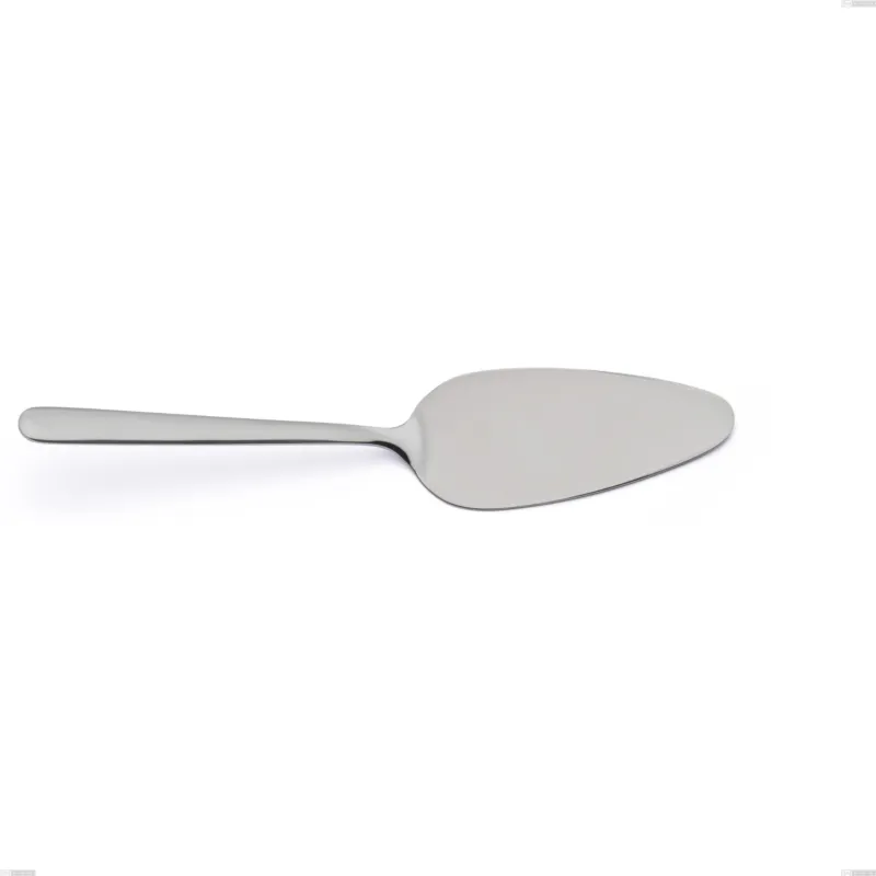 Pala torta venice sabbiato, Acciaio inox Aisi 304 Posate sabbiate, spessore 4 mm, lunghezza 247 mm Eme Posaterie Solo Oggi