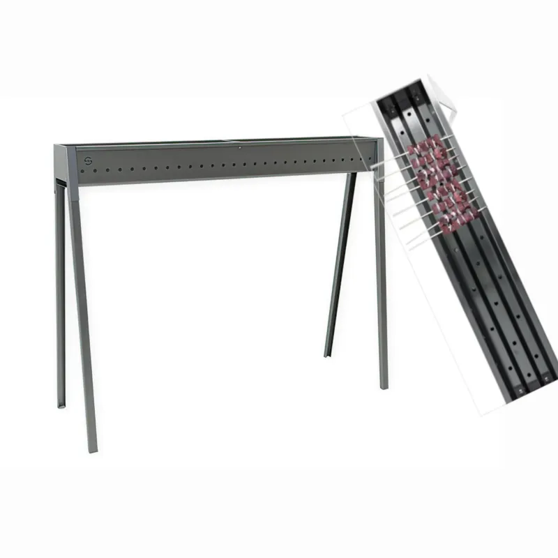 Fornacella Cuoci spiedini Arrosticini a Carbone TORINO 100 con gambe sfilabili Dimensione 100x32,5x h 79,5 cm-Peso 4,7 Trasportabile in ferro alluminato LISA SRL Spedizione Espresso