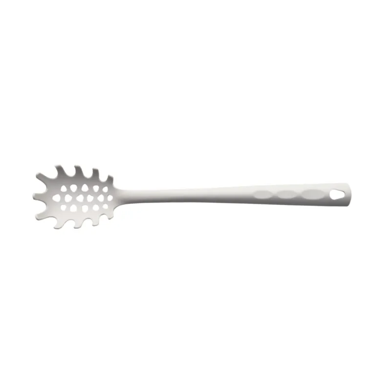 Reso Gratuito Pinza Servi spaghetti in Nylon 333 cm resistente fino a 210 gradi colore grigio perla adatta alle superfici antiaderenti Eme Posaterie