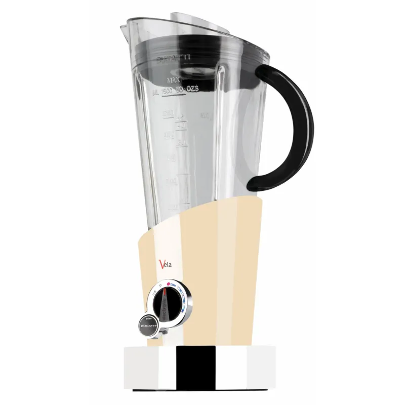 Ultime Pezzi FRULLATORE Vela Evolution Dimensioni 22x17x42 cm 1,5 LT 250 WATT 4 VELOCITA‘ lame di acciaio e Caraffa in Tritan Vrema Casa bugatti