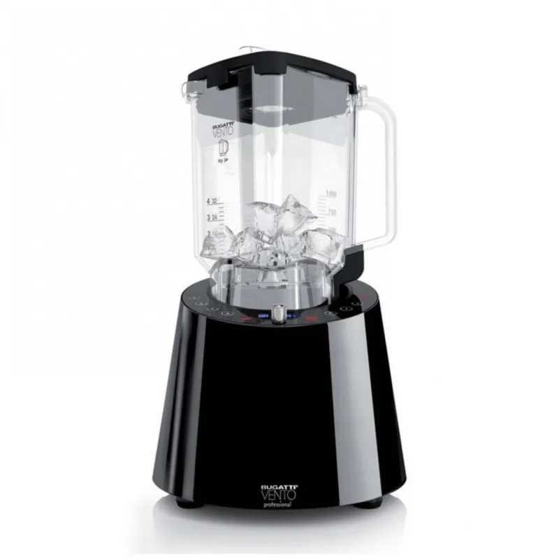 Frullatore di potenza Professionale VENTO 25xh51 cm - peso 4,2 kg 2,0 capacità Lt 1000 WATT 60 VELOCITA‘ 7 funzioni colore nero Casa bugatti Affare