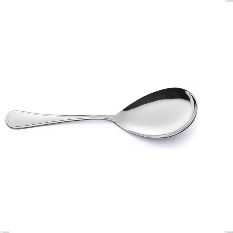 Direttamente Dal Produttore Pala riso Impero Inox 3 mm, Acciaio inox (Aisi 304) Inox Lucido, spessore 3 mm, lunghezza 257 mm Eme Posaterie